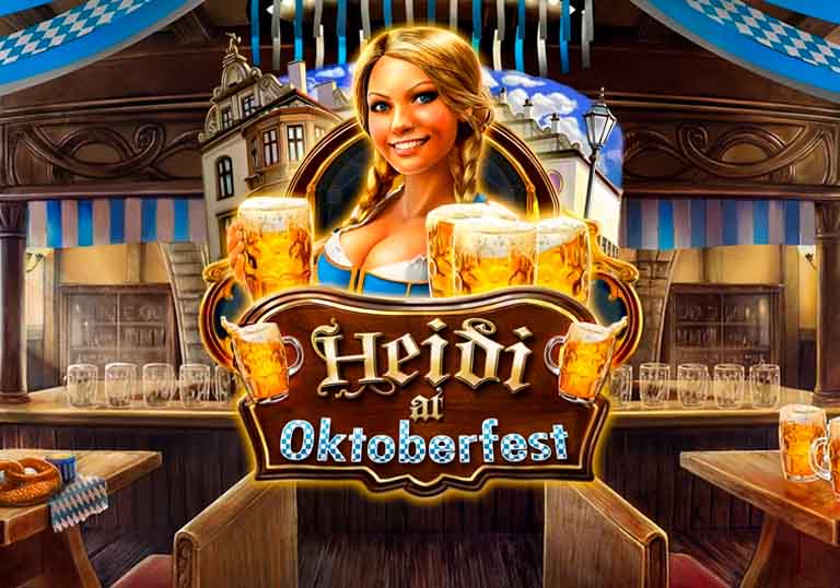 Heidi at the Oktoberfest